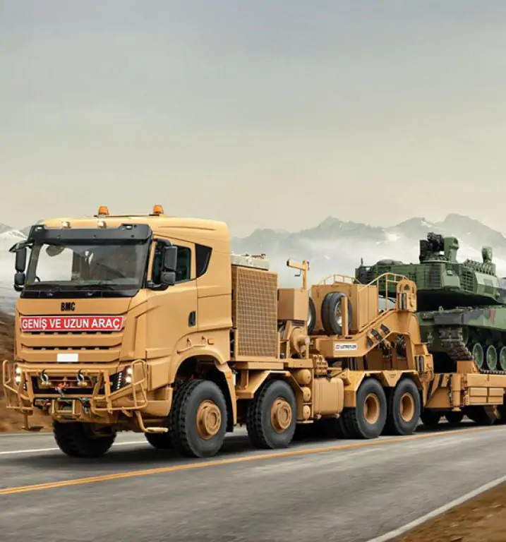 BMC 8X8 TANK TAŞIYICI AVRUPA ENVANTERİNDE